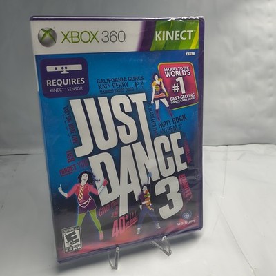 Just Dance 3 (Microsoft Xbox 360, 2011) Kinect Brand New Factory Sealed Game