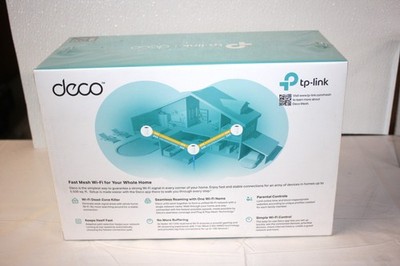 TP Link Deco M4 (3-Pack) Wi-Fi System NEW 840030700132| eBay