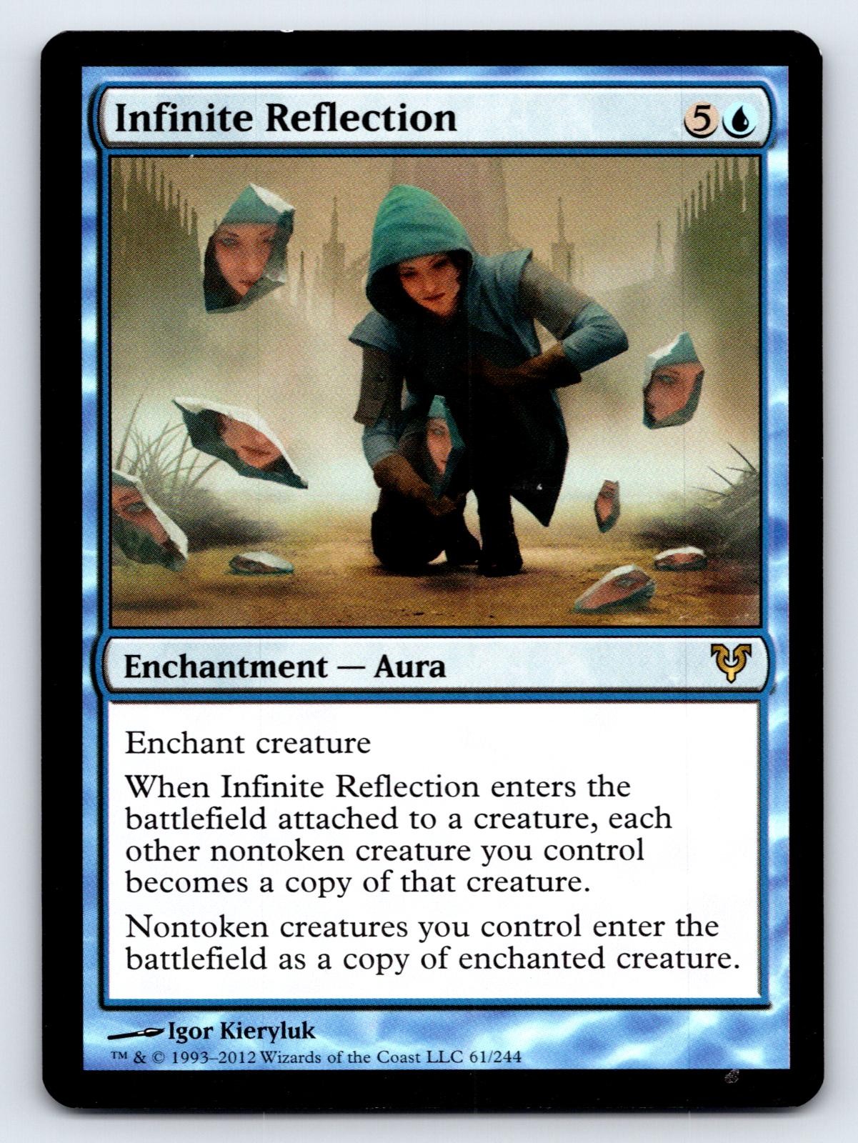 Infinite Reflection 61 Rare Avacyn Restored Magic: The Gathering Near Mint
