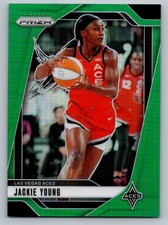 JACKIE YOUNG Green 2024 Panini WNBA Prizm Basketball #1