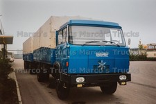 LKW Foto Hanomag-Henschel Deichsel Anhänger blau HANOMAG HENSCHEL #o4yz