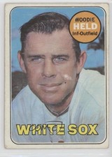 1969 Topps High # Woodie Held #636 08z4