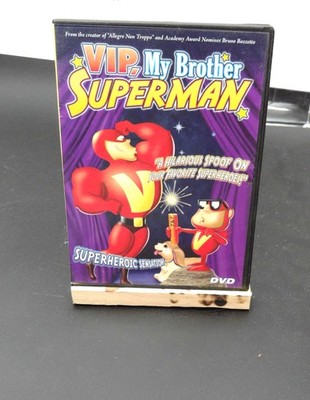 VIP My Brother Superman DVD Bruno Bozzetto Animated Comedy Film [VG]