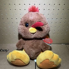 Aurora World Taddle Toes Stuffins Turkey Plush 10" Stuffed Toy - Tags Attached