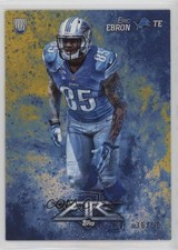 2014 Topps Fire Rookie Gold 36/50 Eric Ebron #149 0q0m