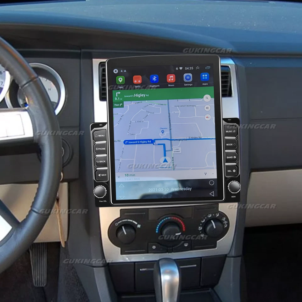 CarPlay Android13 para Dodge Charger Magnum 2005-2007 radio de coche estéreo 9,7" GPS Foto 2 de 4