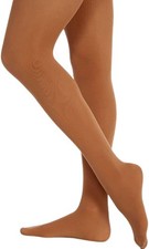 Danskin Women's Plus Size Ultra Shimmery Footed Tights