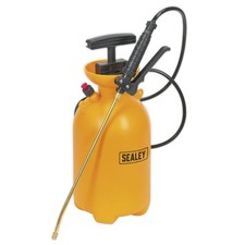 Sealey Pressure Sprayer 5L Gardening Pesticides Solvent Free Lance Adjustable