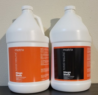 Matrix Total Results Mega Sleek Shampoo & Conditioner 1 Gallon