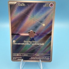Pokémon Obsidian Flames Cleffa 202/197 IR Full Art Holo (A)(Print Line) on eBay