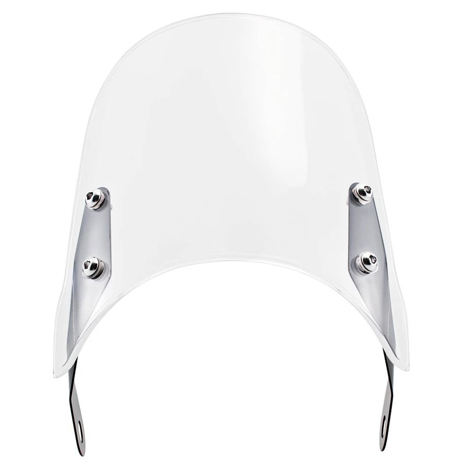 Motorcycle Clear Front Windshield Windscreen For Triumph Bonneville T100 T120 - Image 3 of 4