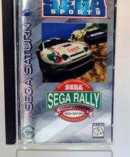 Sega Rally Championship (Sega Saturn, 1995) CIB Tested