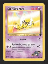 Sabrina's Abra (93) - 093/132 - Gym Challenge - Moderately Played on eBay