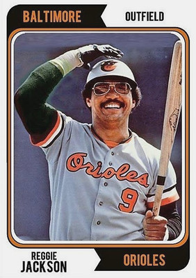 REGGIE JACKSON 74B## BUY 5 GET 1 FREE ## or 30% OFF 12 OR MORE