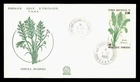 DR WHO 1986 FRENCH ANTARCTIC FSAT FDC PLANT COTULA PLUMOSA CACHET k16344