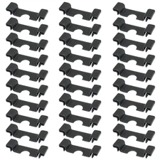 30PCS 35Mm Terminal Block DIN Rail Cut Resistant Protecrail End Cap Protector fo