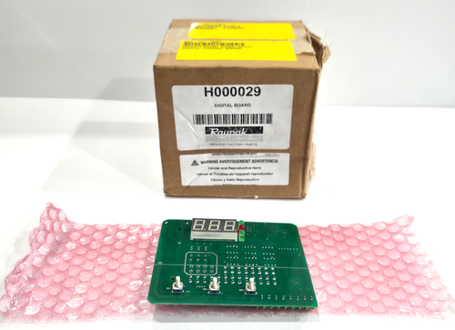 Raypak H000029 Digital Control Board for RHP 5350, 6350, 8350 Heat Pumps – NEW
