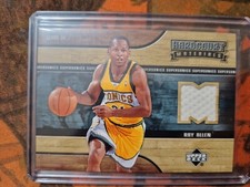 RAY ALLEN 2006-07 Upper Deck HARDCOURT MATERIALS Basketball Patch #HM-RA