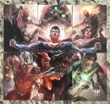 2015 DC Super-Villains (Cryptozoic) CRIME SYNDICATE Set of 6 Cards (CS1-CS6)