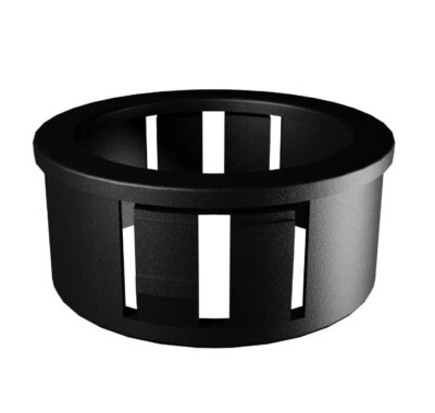 x15 ESSENTRA 3/4 X 9/16 22MP07509 SNAP BUSHING GROMMET BLACK NYLON HEYCO STYLE