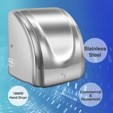 Electric Auto Hand Dryer 1800W High Speed Commercial and Household Use