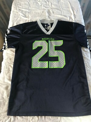 SEATTLE SEAHAWKS RICHARD SHERMAN #25 JERSEY (YOUTH SIZE XL-16/18