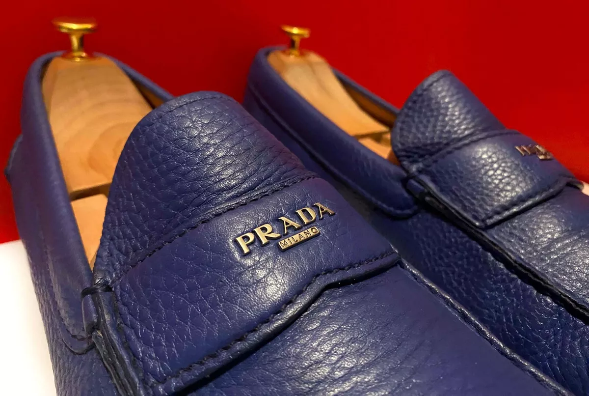 Prada mens cheap loafers
