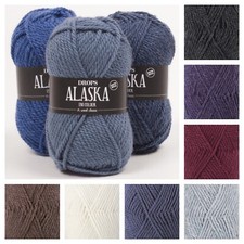 Drops Alaska  Yarn - Aran Weight 100% Pure Wool For Knitting Crochet 50gr Balls