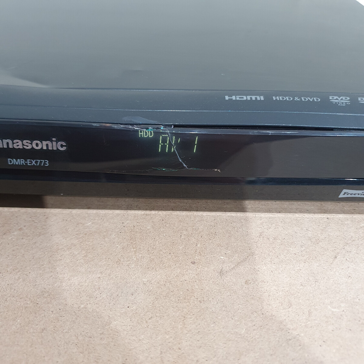Panasonic DMREX773 Black 31W HDMI Multi Format HDD & DVD Recorder w