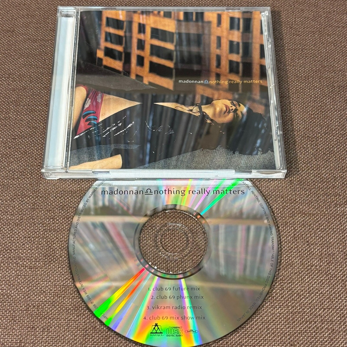 マドンナ　Nothing Really Matters　初回盤 ミスプレス12” マドンナ Nothing Really Matters 初回盤 ミスプレス12” Madonna