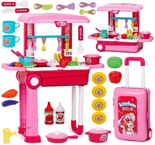 Zest 4 Toyz Kitchen Set for Kids Girls 