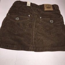 Girls Children s Place Brown Corduroy Skirt 6x/7