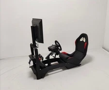 Gaming Sim Rig Simulator Racing Bucket Seat F 1 Car Racing Gaming Chair