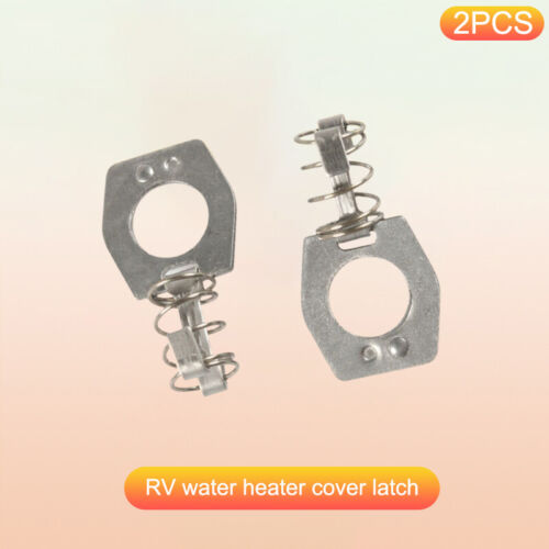 2pcs RV Water Heater Cam Lock Stainless Steel Water Heater Cam Lock Door Lock - Picture 1 of 9