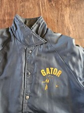 Vintage 70s USS MOUNT VERNON LSD-39 Gator Jacket Collegiate Pacific Lined
