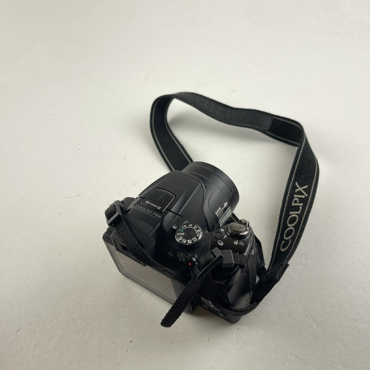 Nikon COOLPIX P50　動作品　SDカード付き電池式　中古良品 単3電池で動く】Nikon COOLPIX P50 ブラック