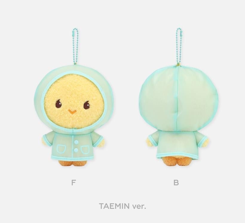 SHINee 15cmドール レインコート ver. 4体セット 未開封 SHINEE 2025 SHINee WORLD Ⅶ E.S.S.A.Y OFFICIAL GOODS 15CM DOLL