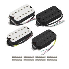FLEOR Electric Guitar Humbucker Pickup Neck/Bridge/Set 12 Hex Poles Double coil
