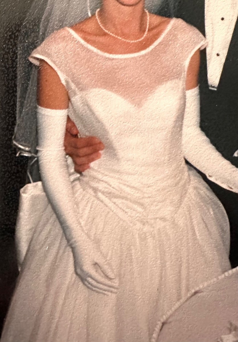 1994 Christian Dior authentic WEDDING DRESS and Veil. | eBay