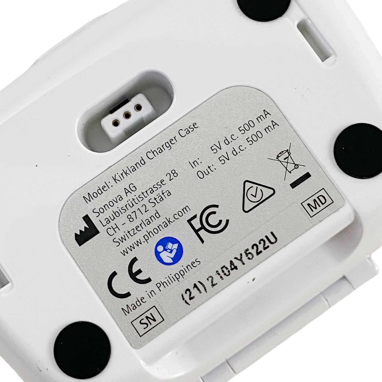 Kirkland Hearing Aid Charger Case (No Charging Cable) eBay