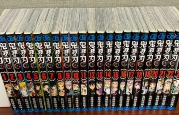 Demon Slayer: Kimetsu no Yaiba [Vol.1-23 complete manga set] (Jump Comics)