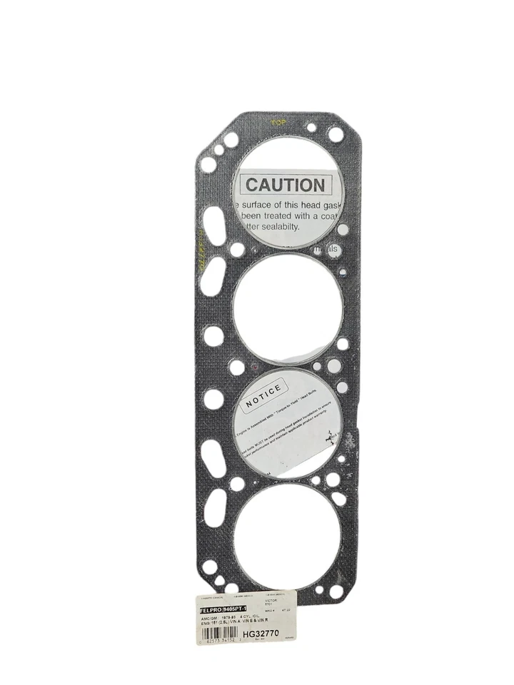 Junta de cabeza de par profesional HG32770 ROL para AMC GM 4cyl 1979-1988 151 2,5 L Vin A E R Foto 3 de 3