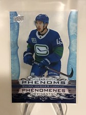 2020-21 Upper Deck UD Tim Hortons Hockey Card Clear Cut Phenoms Quinn Hughes