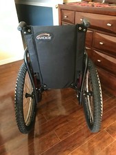 Quickie QX2 Self Propel All terrain Wheelchair, Purple,Max User Weight 300 lbs