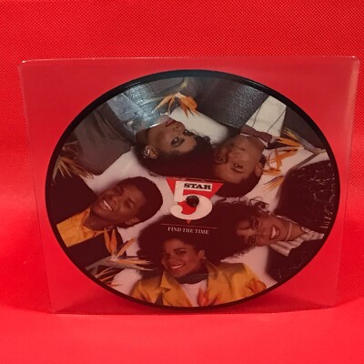 FIVE STAR Find The Time 1986 UK 7'' vinyl Picture Disc single 45 record