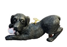 Chocolate Lab Labrador Dog Christmas Ornament Xmas