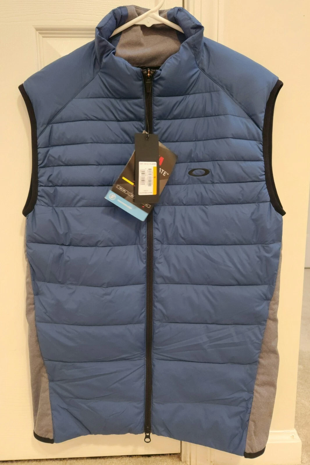 Oakley Men's Insulted Hybrid Golf Vest Blue Size S