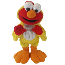 Sesame Street Elmo Plush 12" in Yellow Chicken Costume