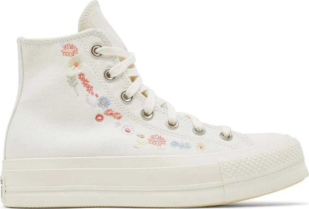 chuck taylor all star lift platform floral