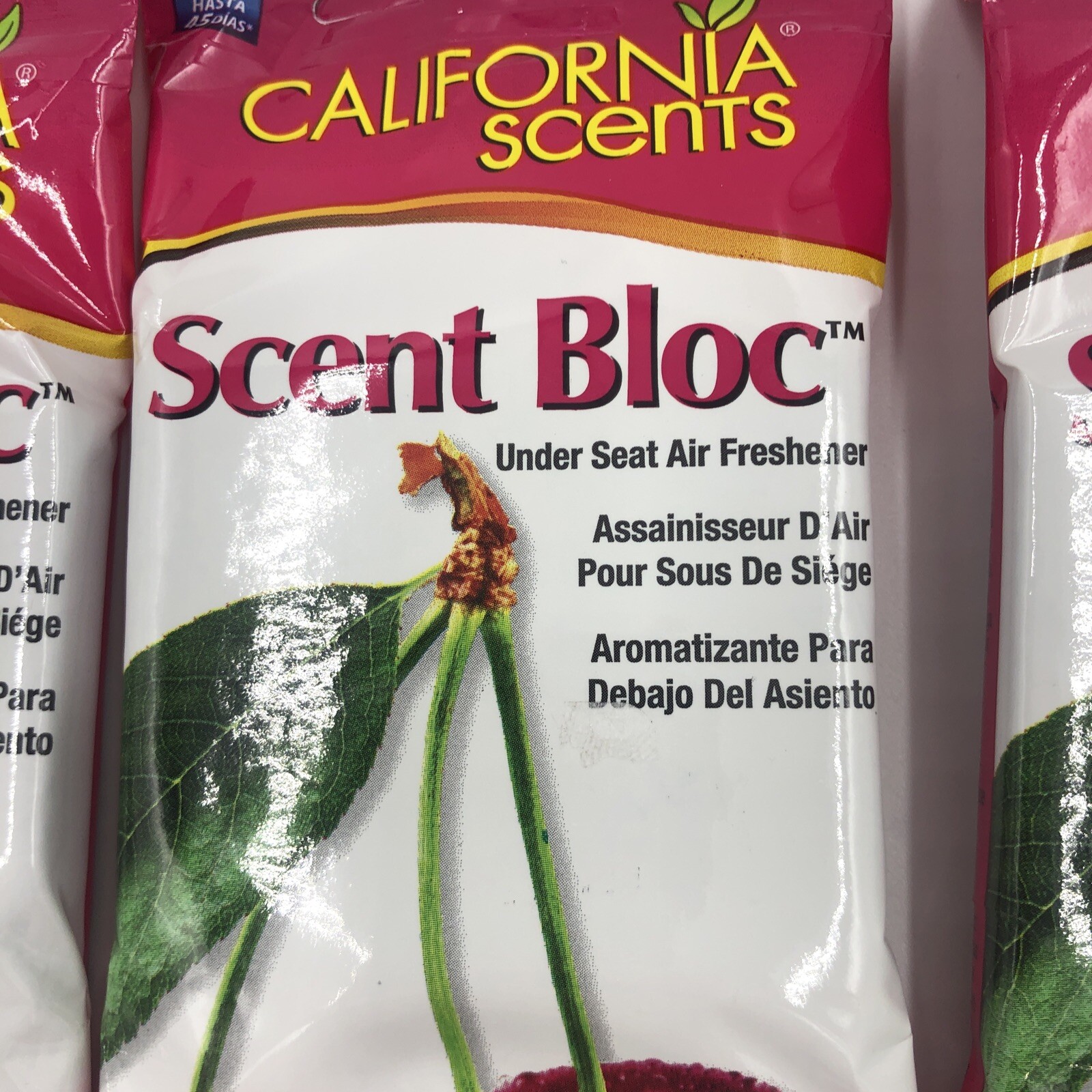 California Scents Car Air Freshener Odor Neutralizer Set of 6 Power Bloc Cherry eBay